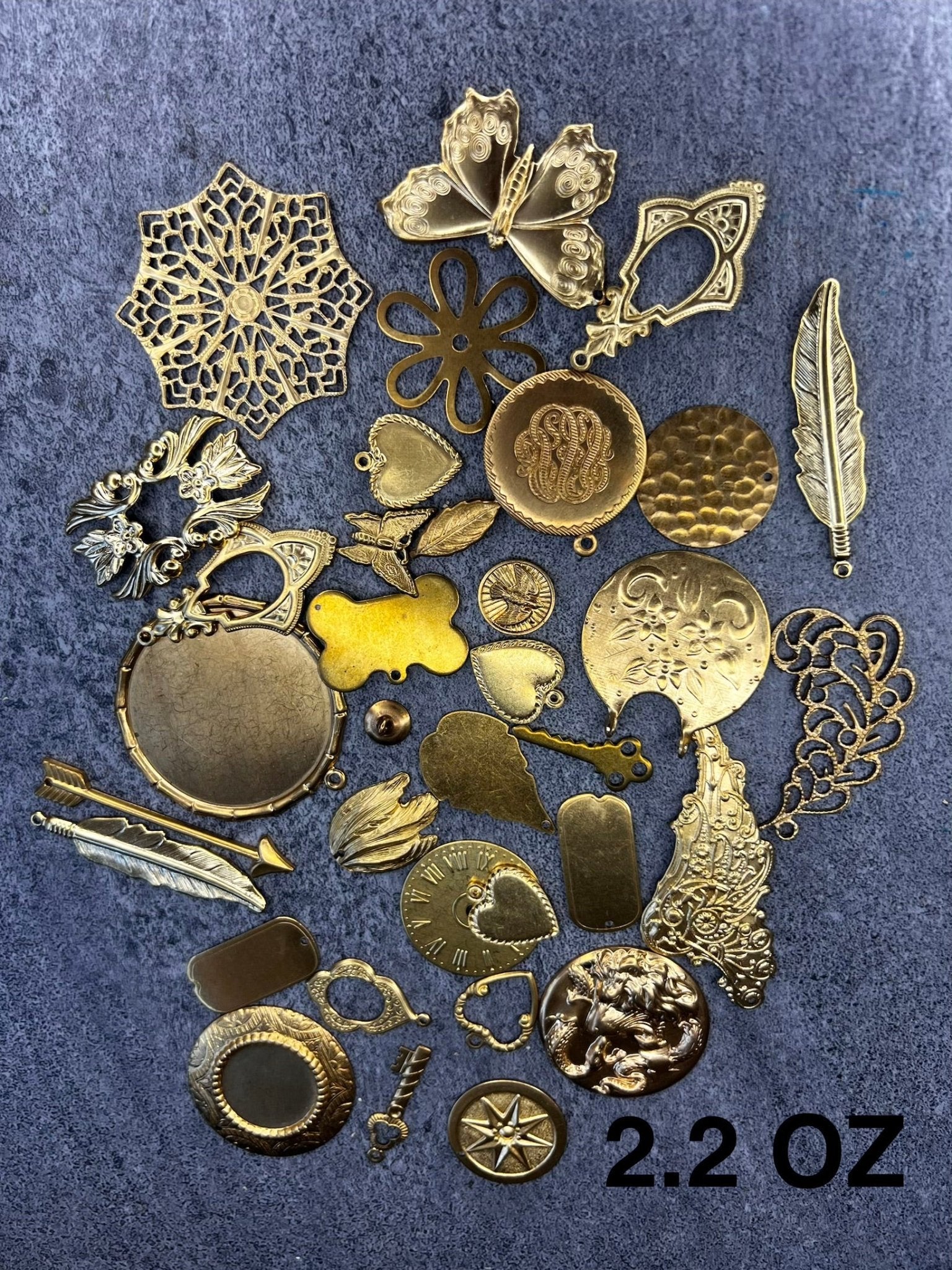 Mystery Pack - Solid Brass - 2.2 oz - Vintaj Live Shop