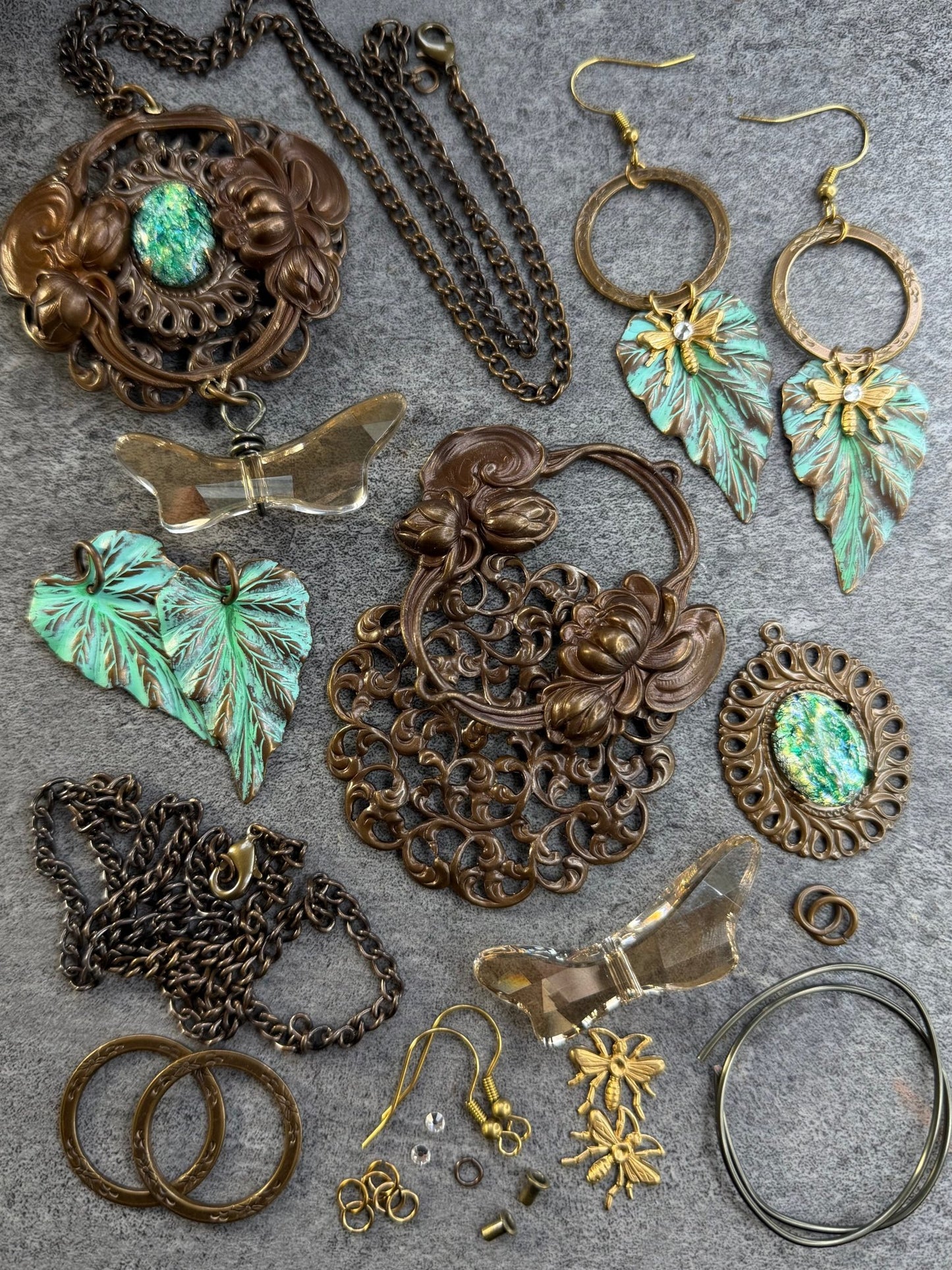 Necklace & Earrings Kit - 28pcs - Vintaj Live Shop