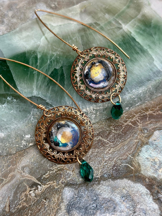 White Lotus - Mist Lily Earrings Kit - Vintaj Design - 4/30/2025 - Vintaj Live Shop