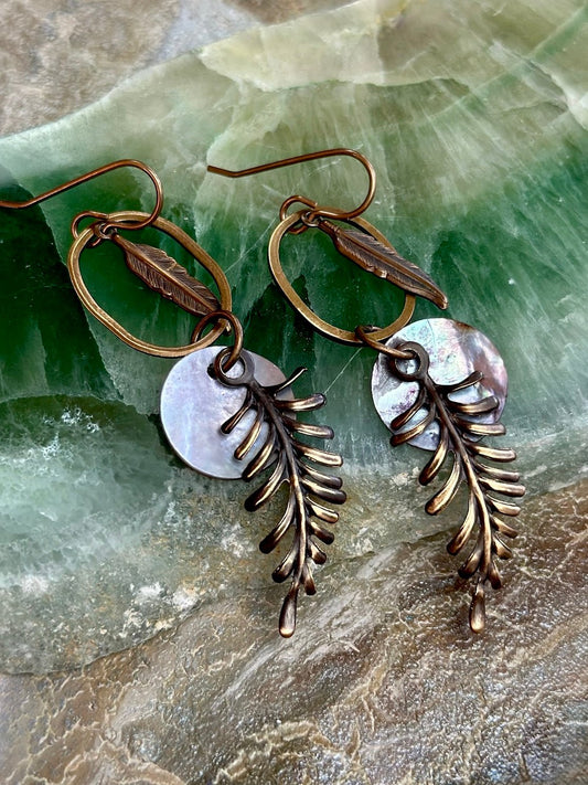 White Lotus - Featherlight Earrings Kit - Vintaj Design - 4/30/2025 - Vintaj Live Shop