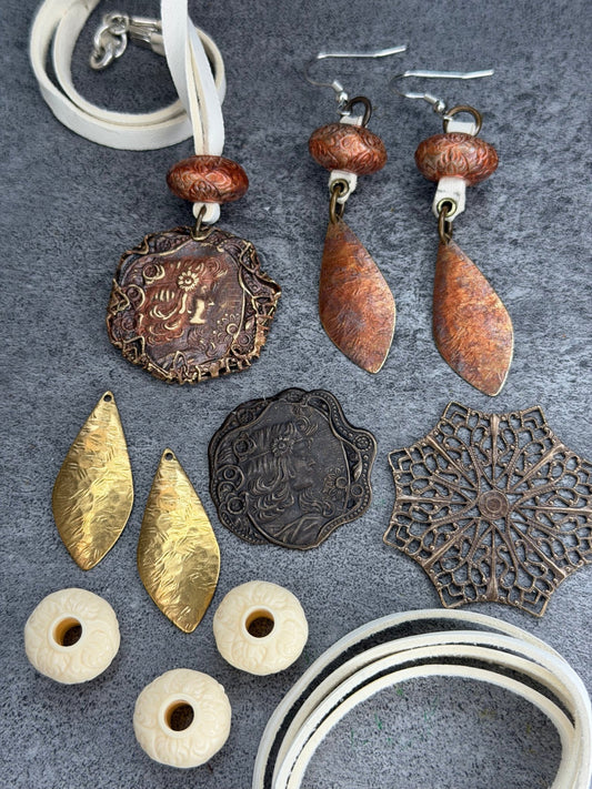 Necklace & Earring SAMPLER - 8pcs - Vintaj Live Shop