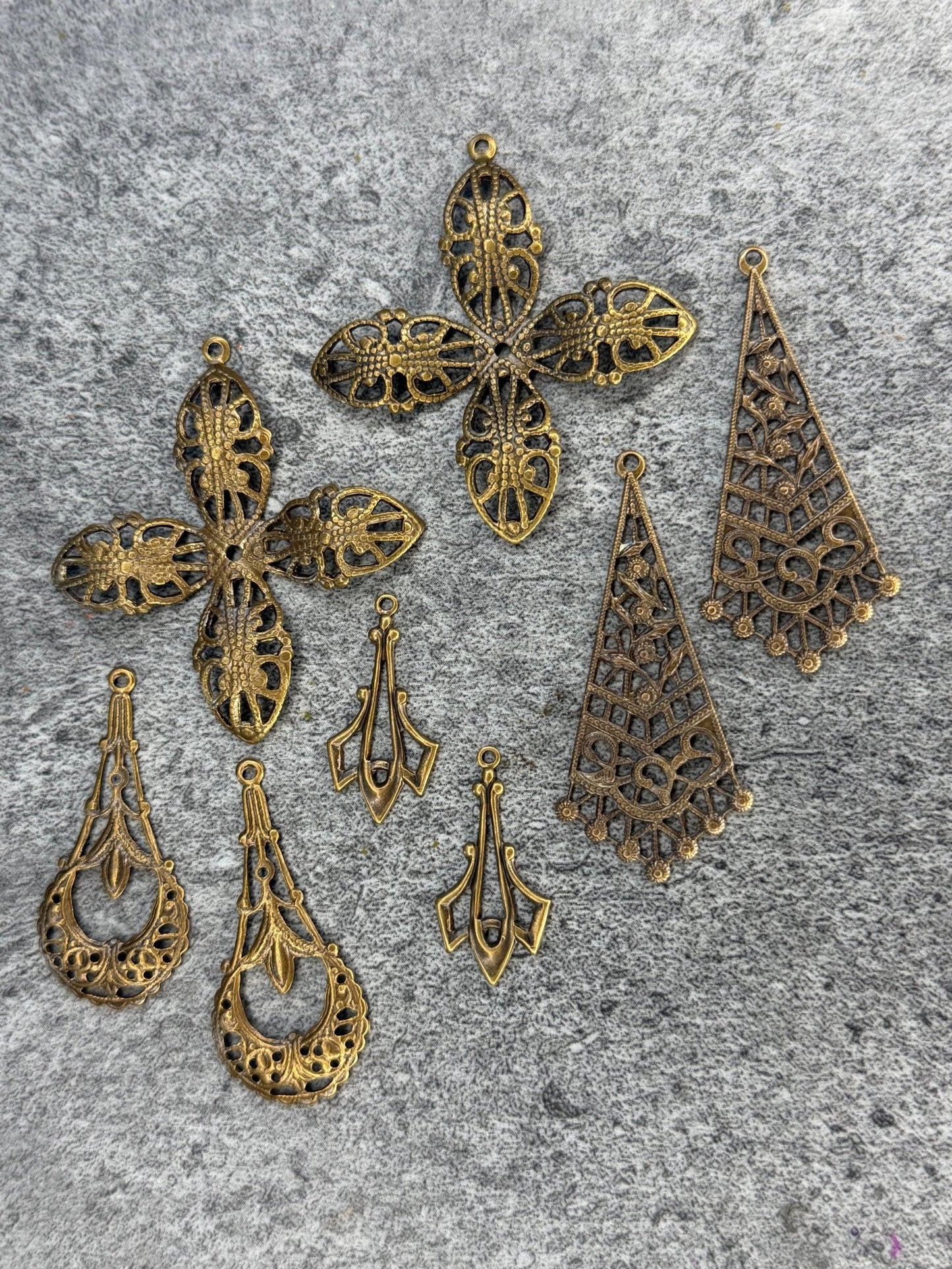 Unique Filigree Pack - 8pcs (WH SPECIAL) - Vintaj Live Shop