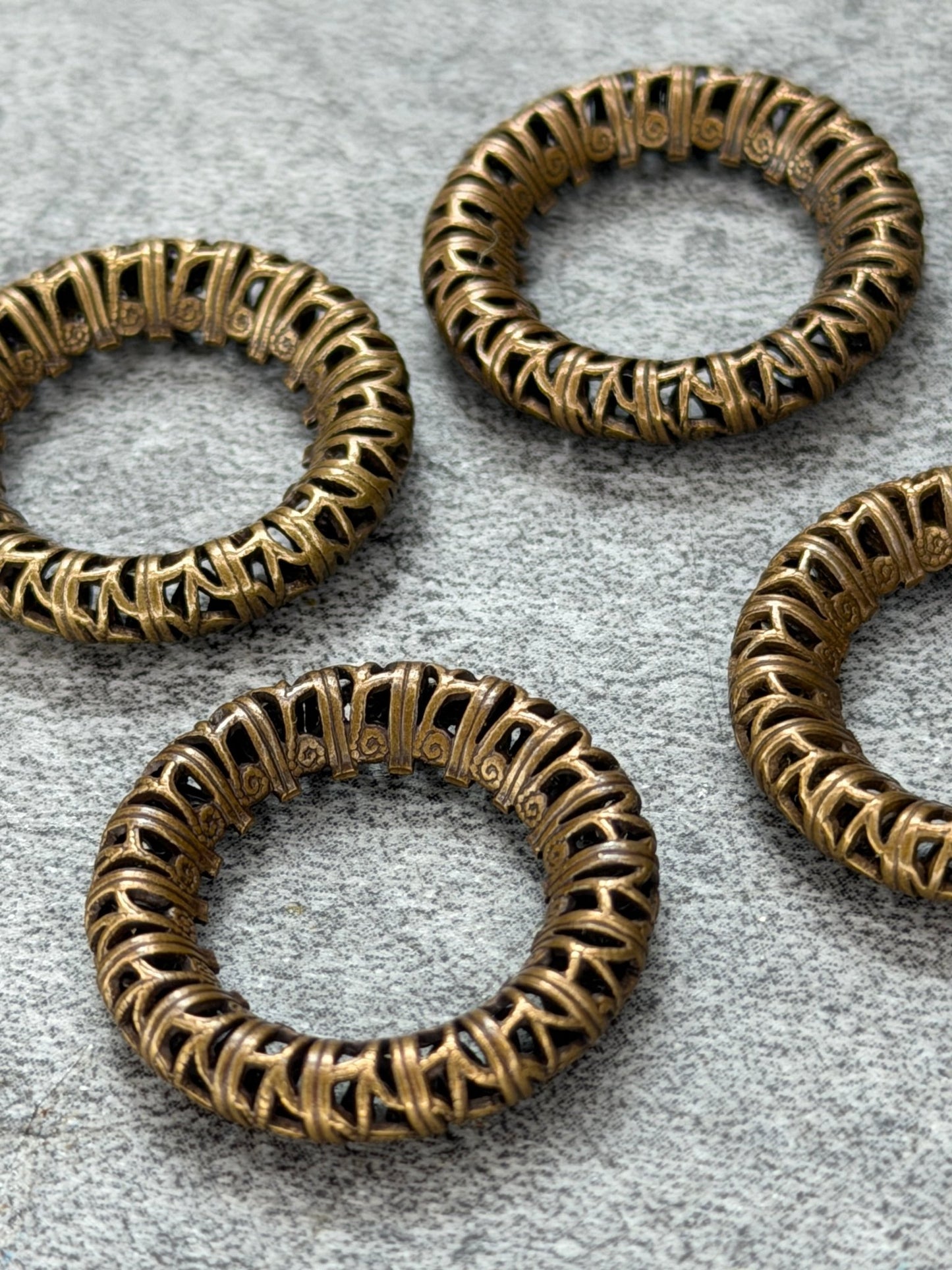 Filigree Ring Pack - 6pcs - Vintaj Live Shop