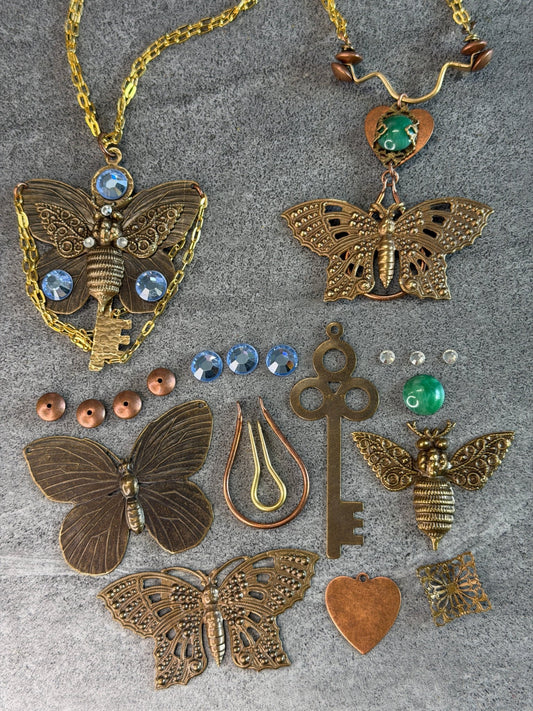Necklaces SAMPLER - 19pcs - Vintaj Live Shop