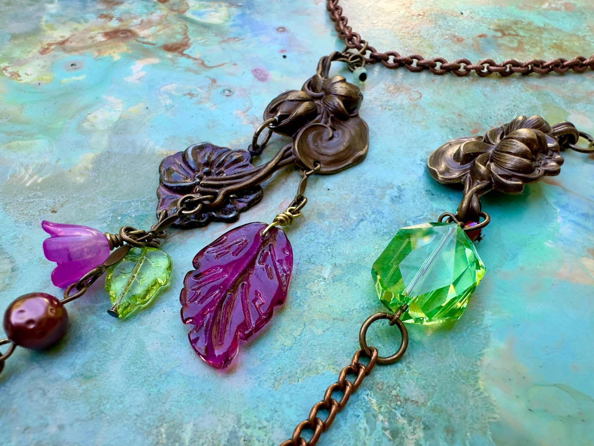 Lilypad Reflection - Mariposa Bloom Collection - Necklace Earrings Kit - Vintaj Design - 5/9/2025 - Vintaj Live Shop