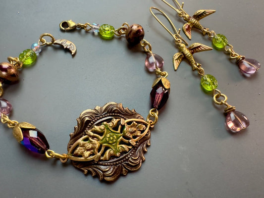 Majestic Wings - Fairy Folly Collection - Bracelet Earrings Kit - Vintaj Design - 5/14/2025 - Vintaj Live Shop