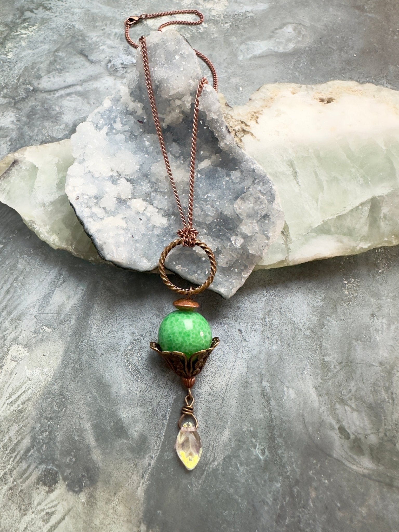 Forest Droplet Necklace Kit - Vintaj Design - 4/19/24 - Vintaj Live Shop