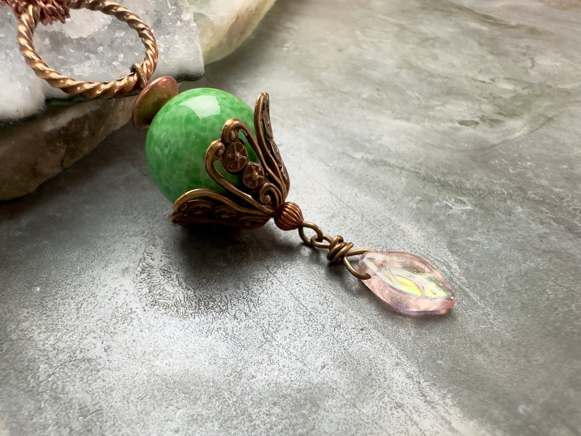 Forest Droplet Necklace Kit - Vintaj Design - 4/19/24 - Vintaj Live Shop