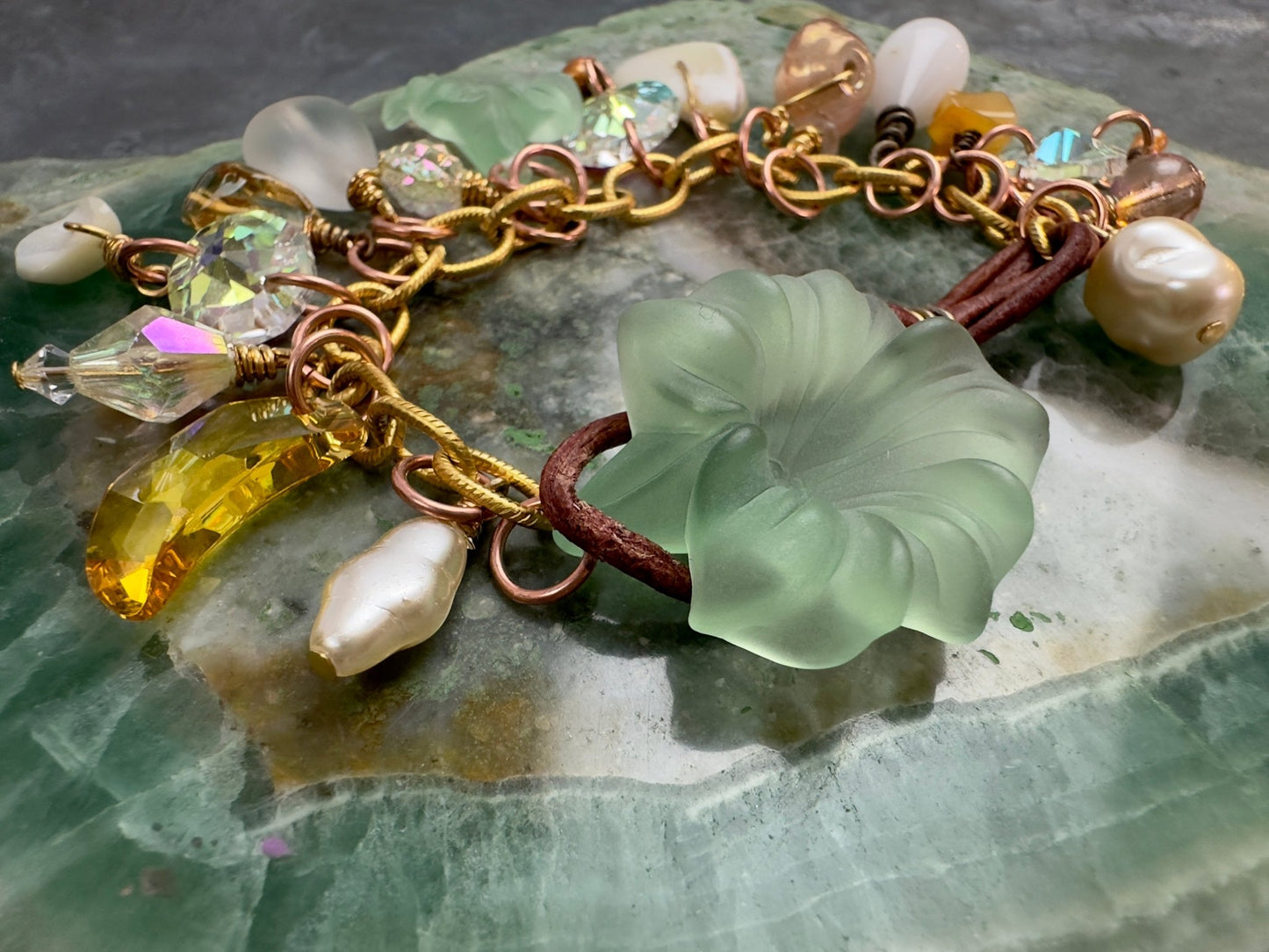 Fairy Mist Green Bracelet Kit - Vintaj Design - 4/19/24 - Vintaj Live Shop