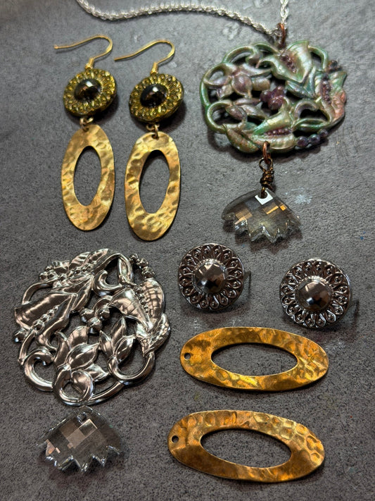 Necklace & Earring SAMPLER - 6pcs - Vintaj Live Shop