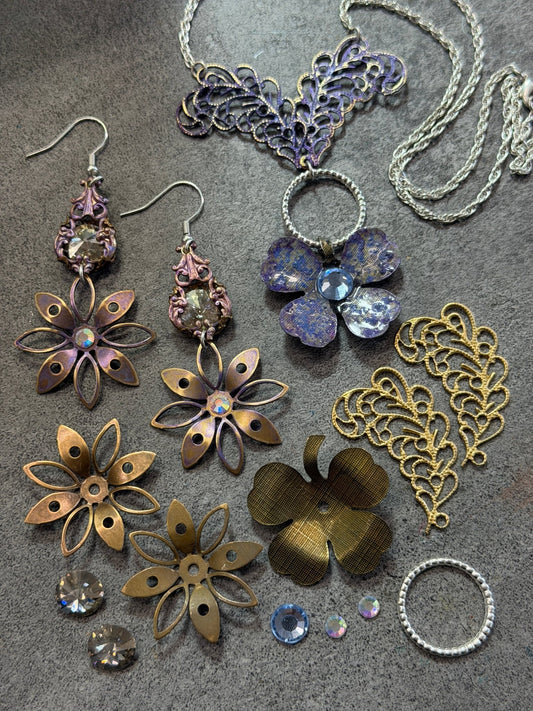 Necklace & Earring SAMPLER - 13pcs - Vintaj Live Shop