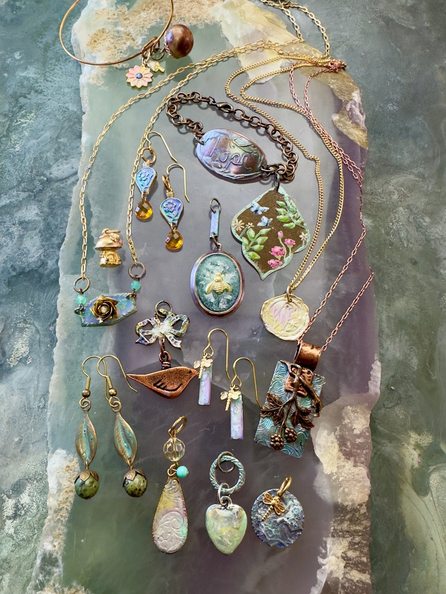 Sunglow Garden 15pc Jewelry Collection - Vintaj Design - 4/24/24 - Vintaj Live Shop