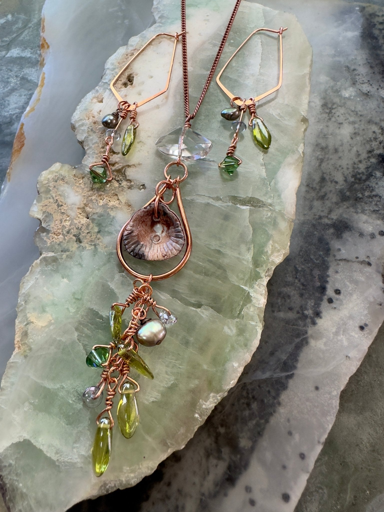 Tangled Sea Necklace Earrings Kit - Vintaj Design - 4/26/24 - Vintaj Live Shop