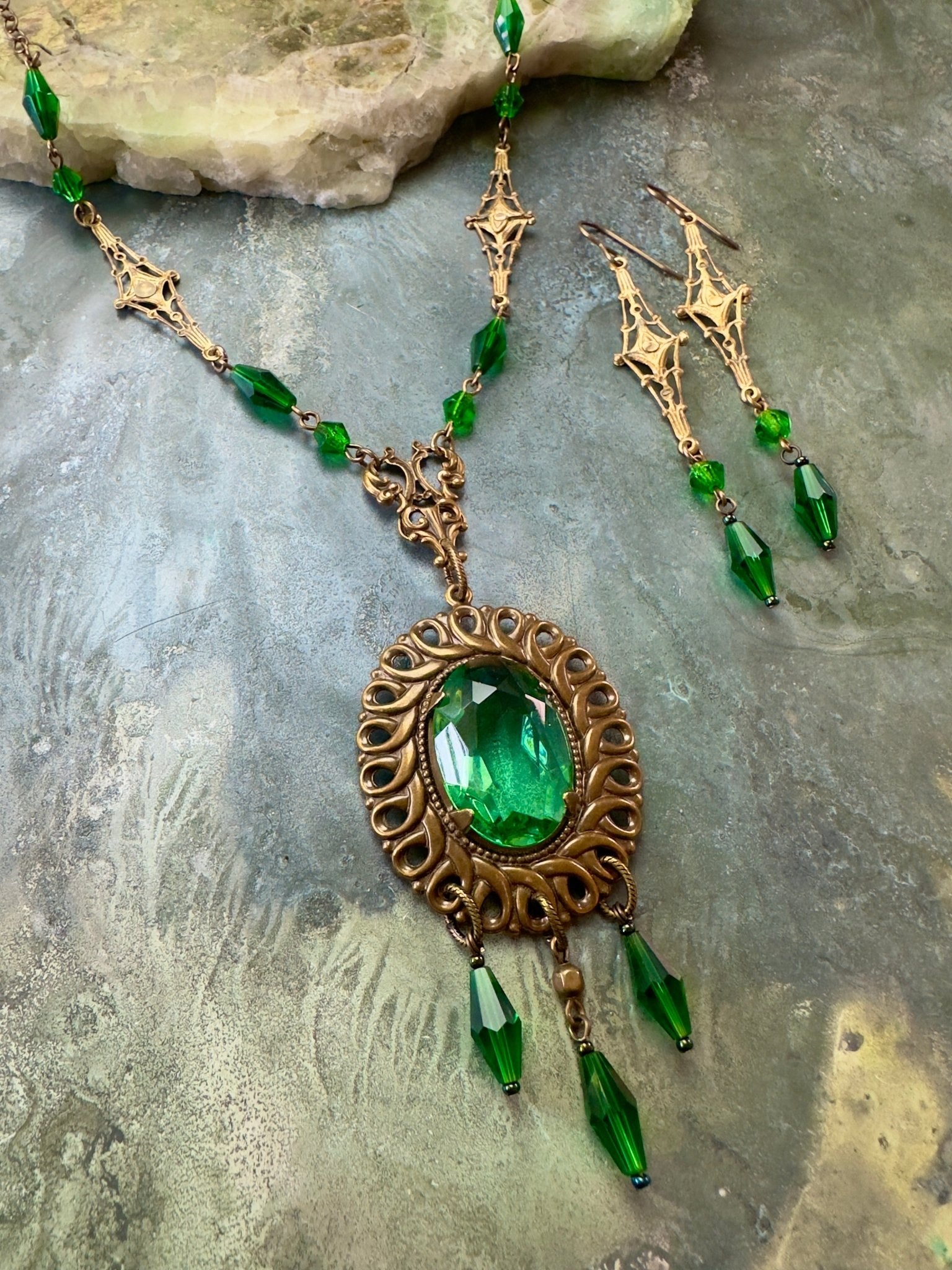 Venus Garden Complete Necklace & Earrings Kit - 5/3/24 - Vintaj Live Shop