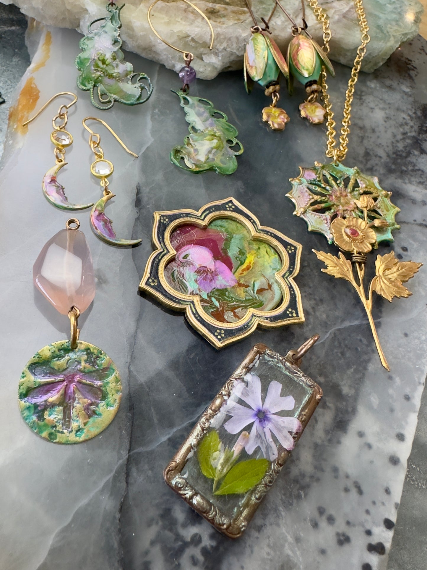 Woodland Fairy 9pc Jewelry Collection - Vintaj Design - 5/1/24