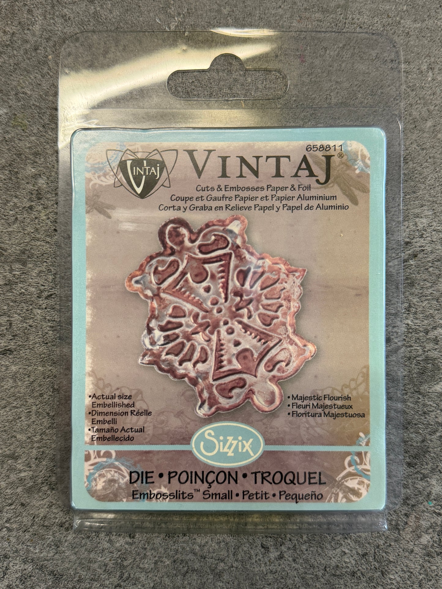 Deco Embosslits Die, Majestic Flourish - 1pc