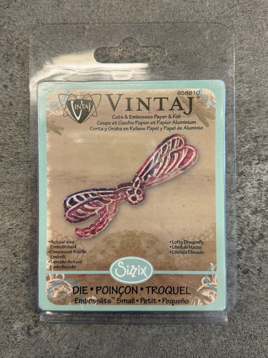 Deco Embosslits Die, Lofty Dragonfly - 1pc - Vintaj Live Shop