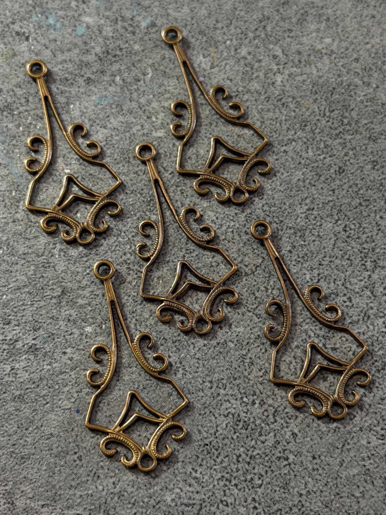 Scrollwork Filigree Pack - 14pcs - Vintaj Live Shop