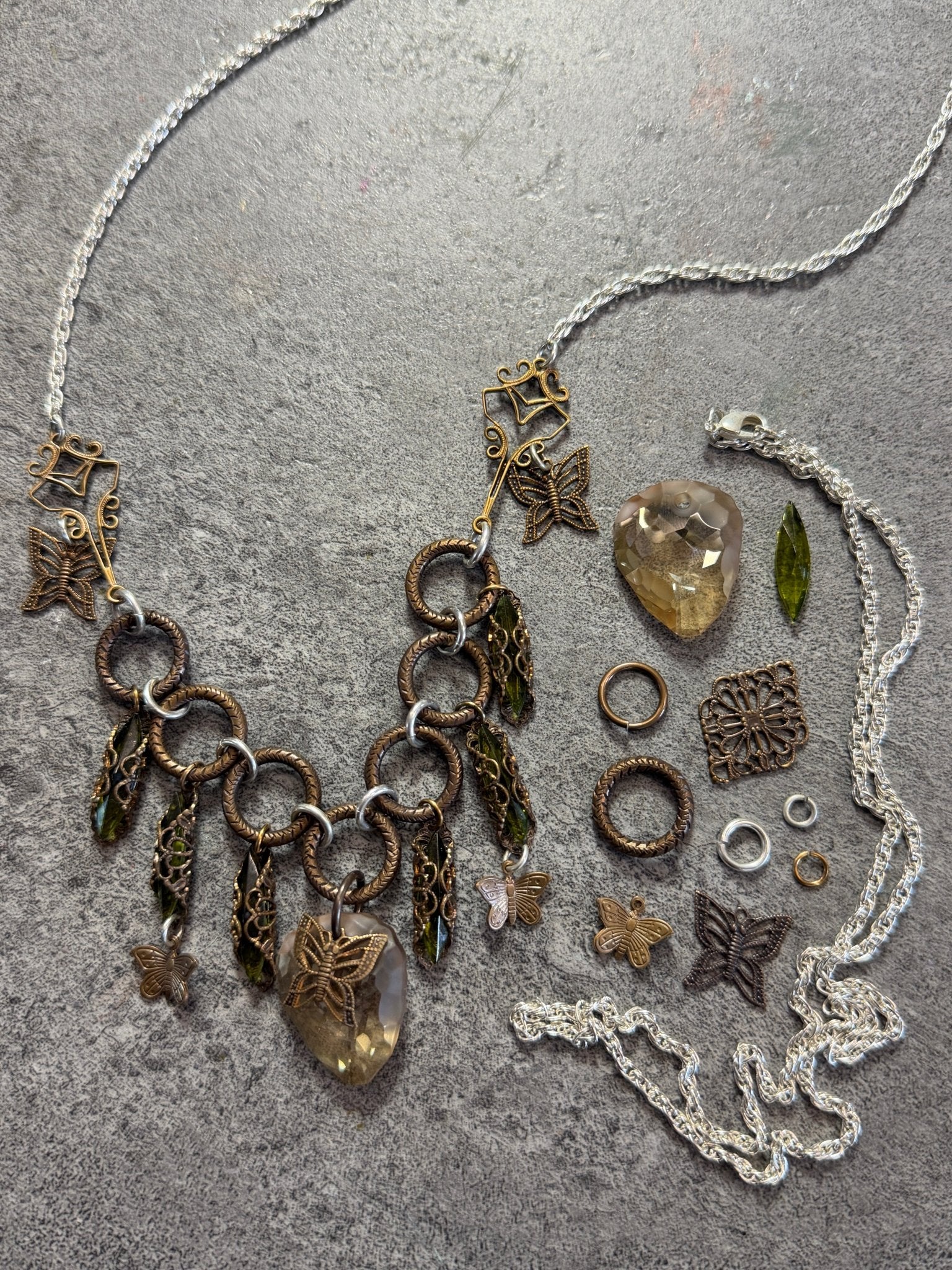 Gothic Romance Necklace Kit - 49pcs - Vintaj Live Shop