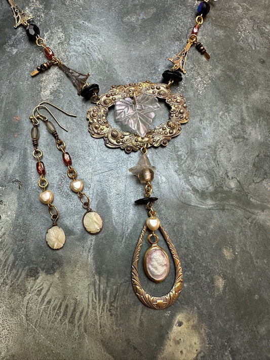 Heirloom Treasure Necklace Earrings Kit - Vintaj Design - 12/30/24 - Vintaj Live Shop