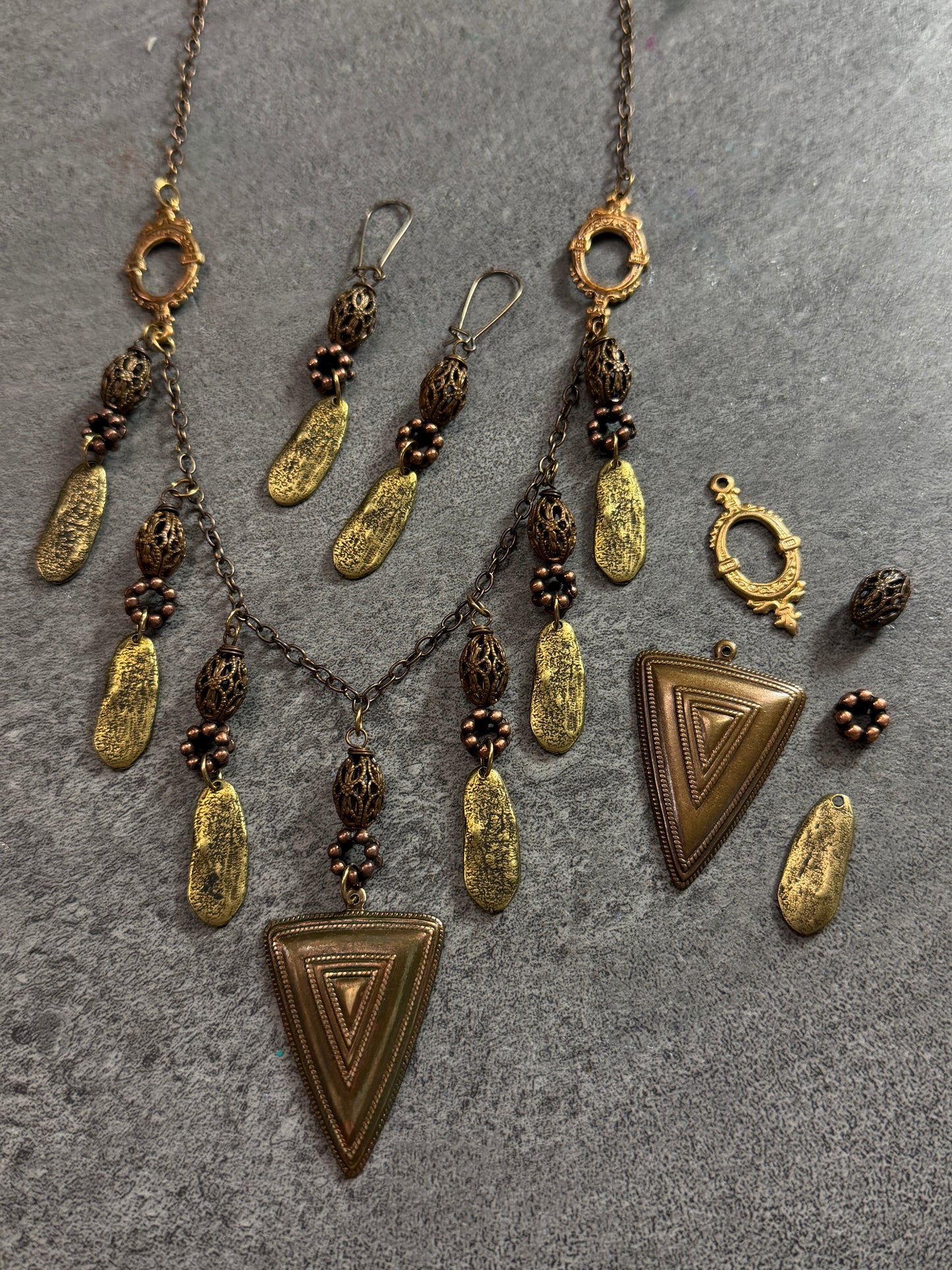 Bohemian Organic Necklace & Earring SAMPLER - 29pcs
