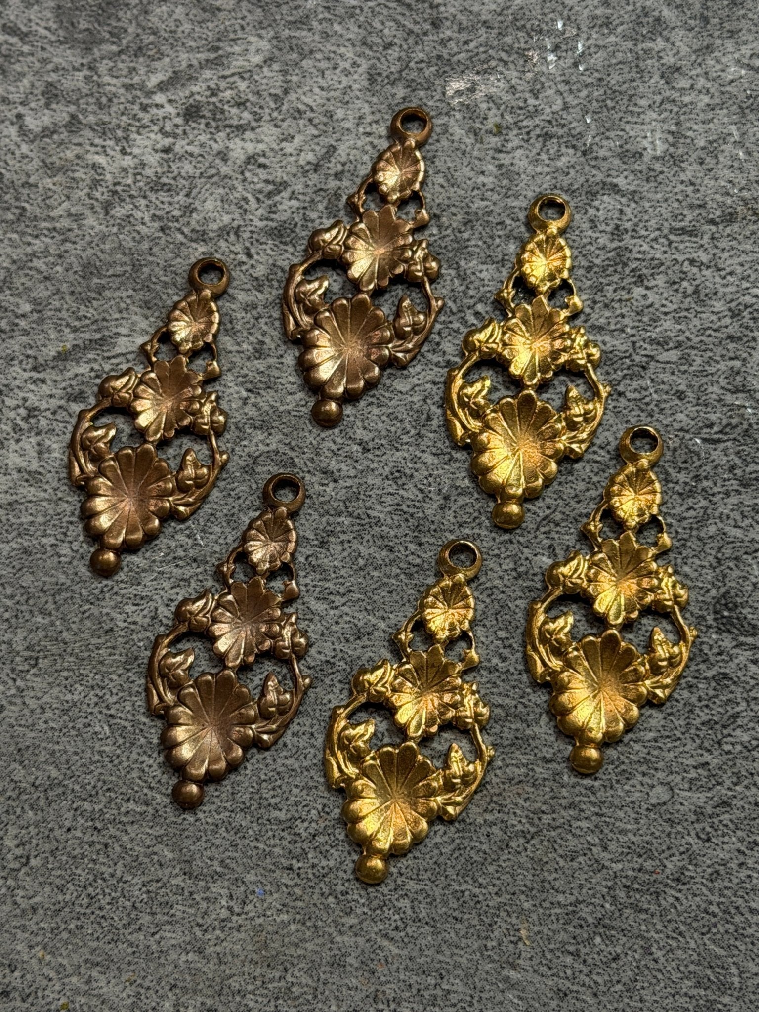 Flowers Tiered Pack - 10pcs - Vintaj Live Shop