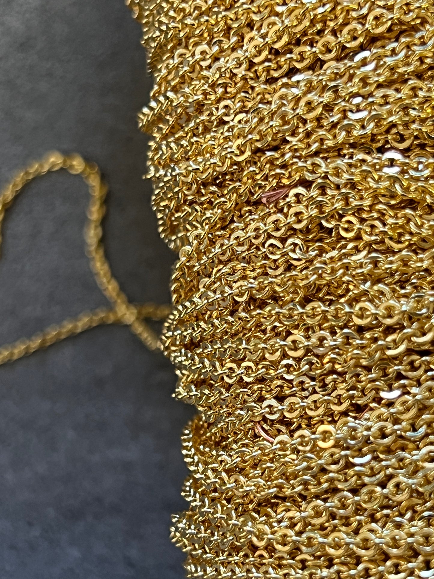 Chain Spool - 10k Gold - 30ft - WH