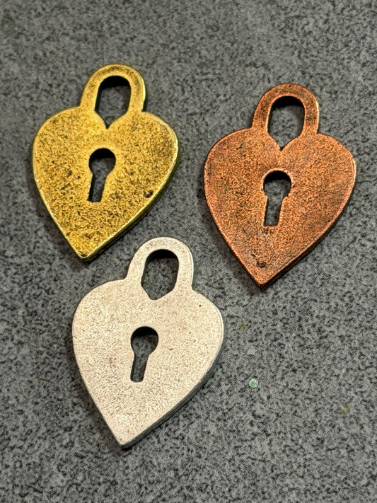 Heart Lock Pack - 12pcs - Vintaj Live Shop