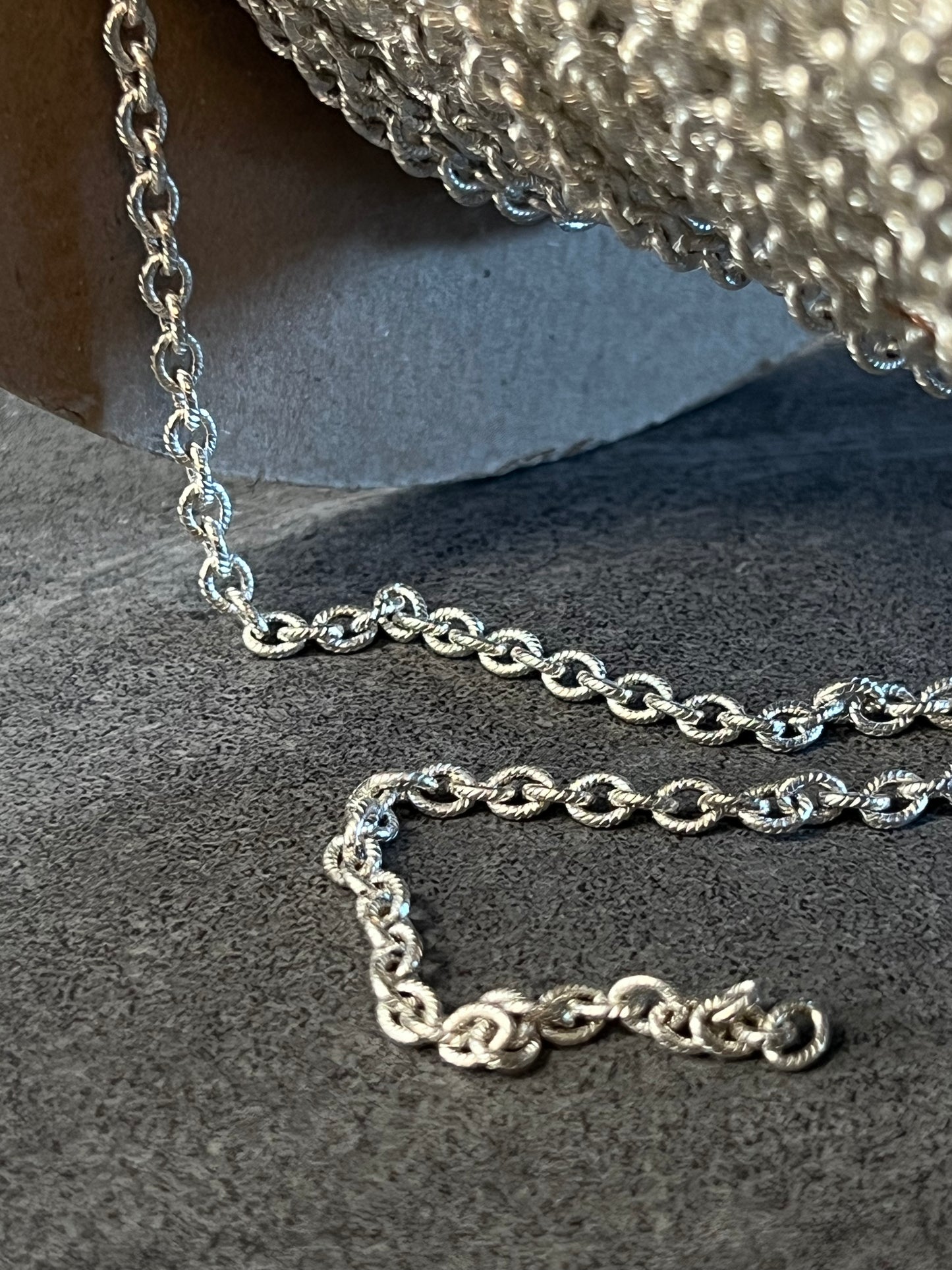 Chain Spool - Sterling Silver PLT - 30ft - WH