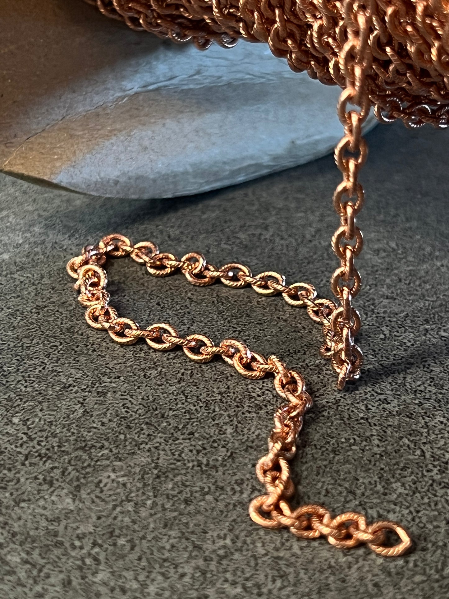 Chain Spool - Rose Gold PLT - 30ft - WH