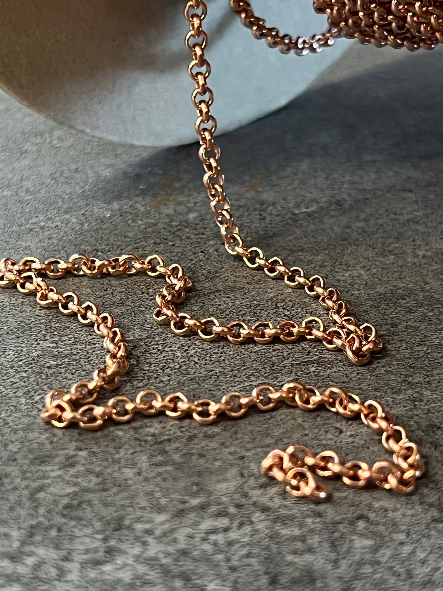 Chain Spool - Rose Gold PLT - 30ft - WH