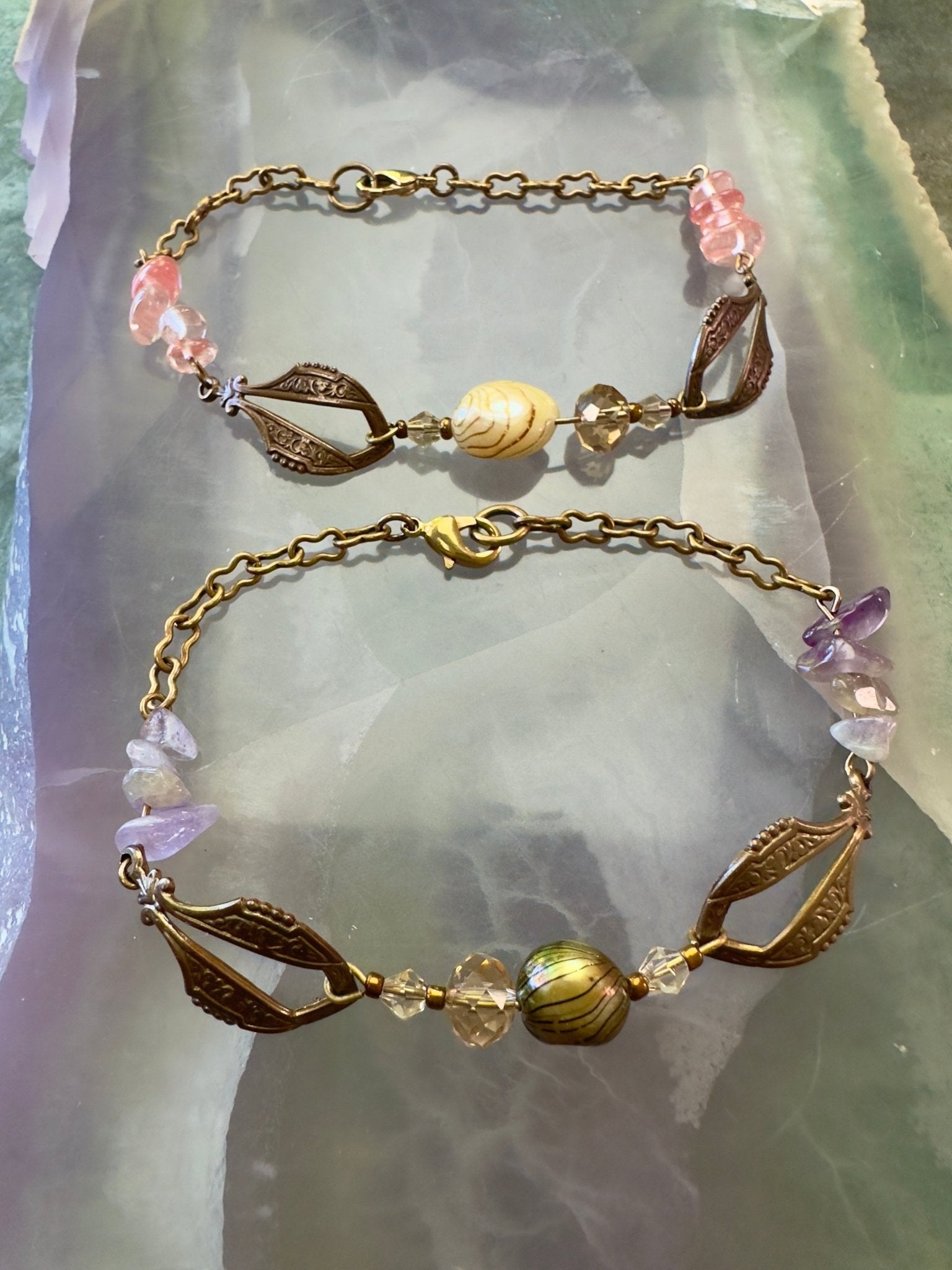 Tiger-pearl Quarry 2 Bracelet Kit - Vintaj Design - 5/15/24 - Vintaj Live Shop