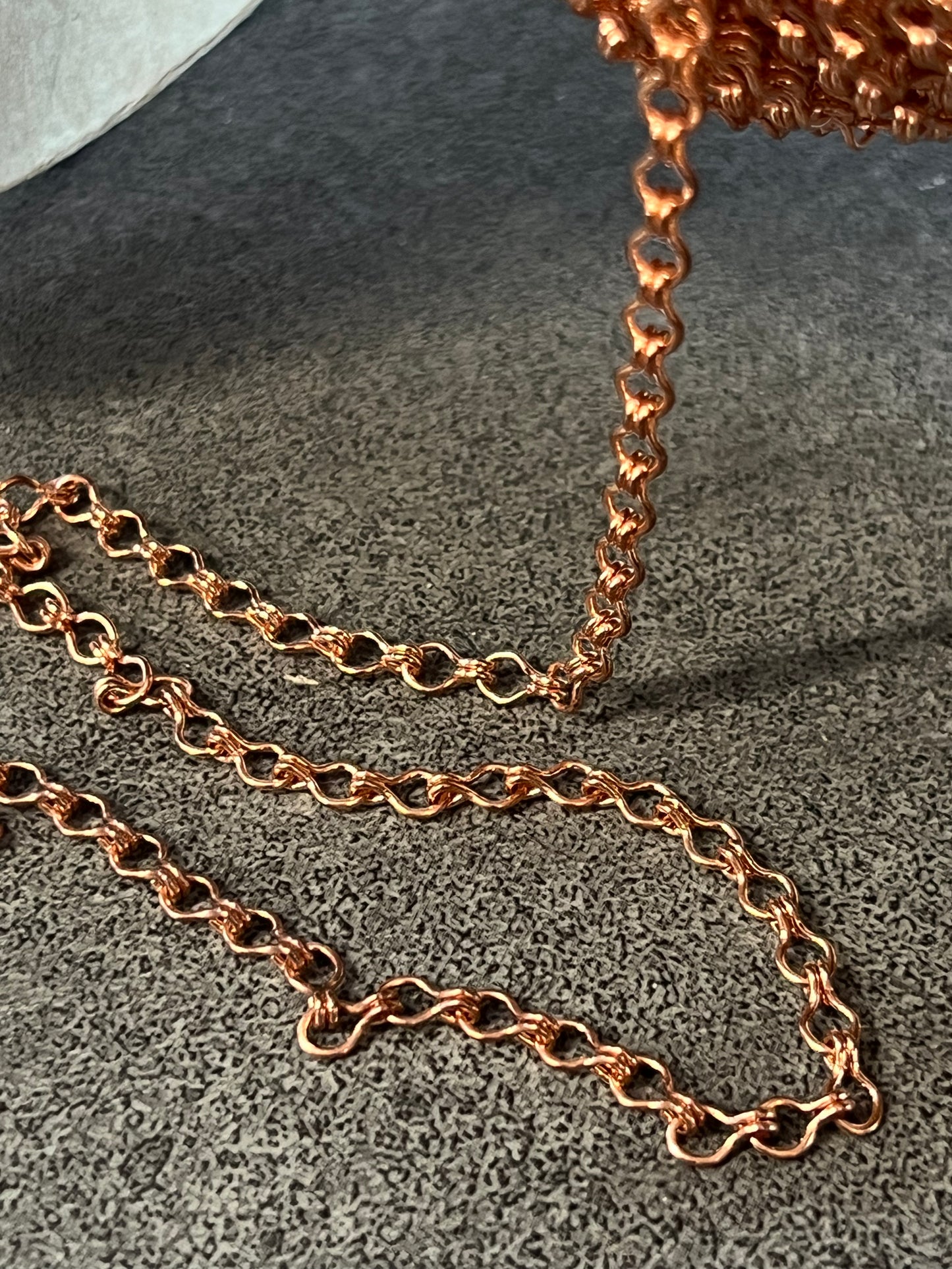 Chain Spool - Rose Gold PLT - 35ft - WH