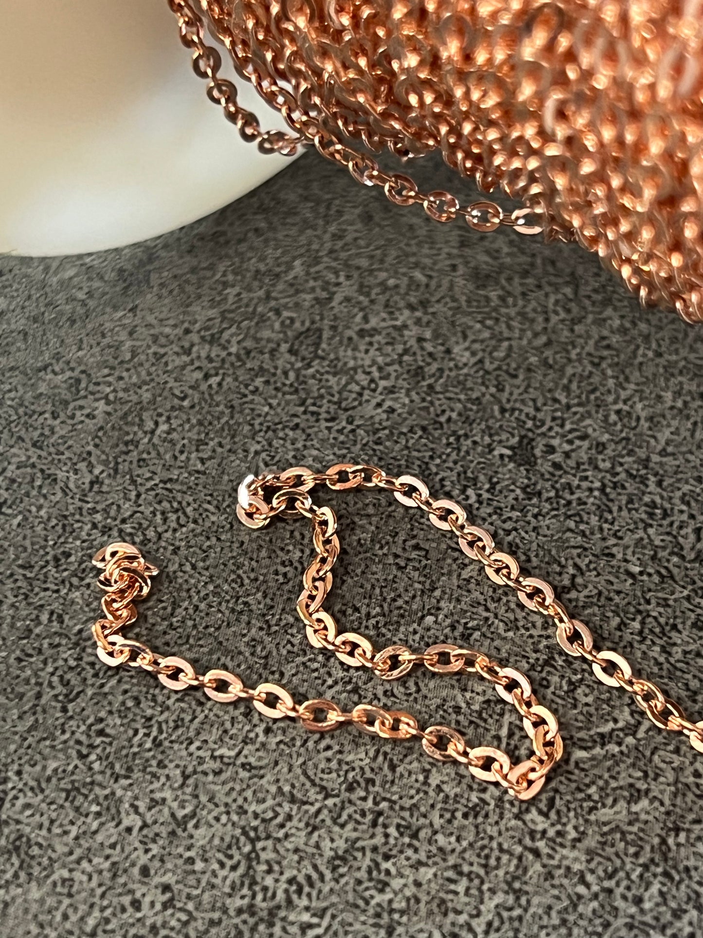 Chain Spool - Rose Gold PLT - 30ft - WH