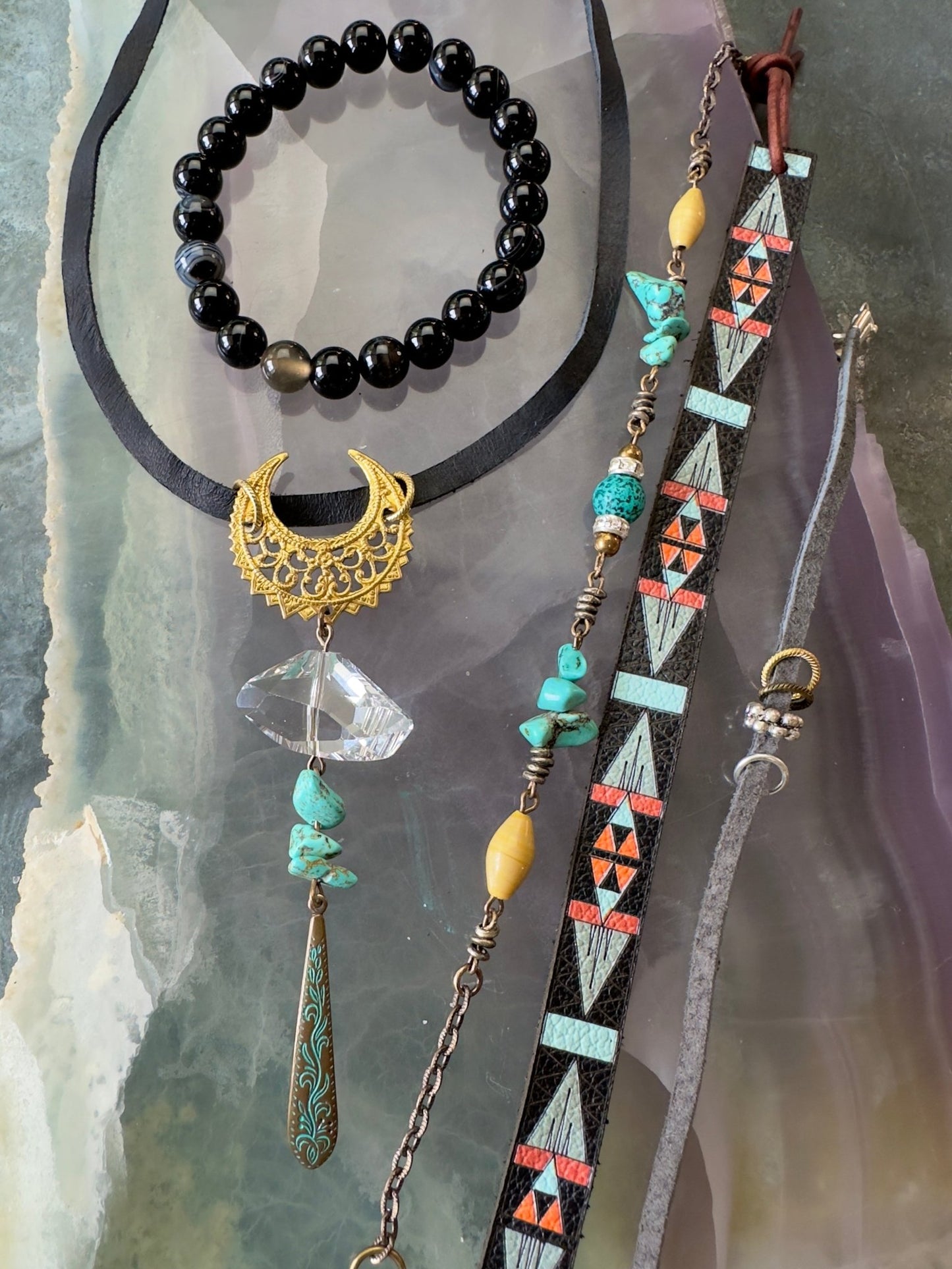 Talisman Twilight Necklace & 4 Bracelet Set Kit - Vintaj Design - 5/22/24 - Vintaj Live Shop