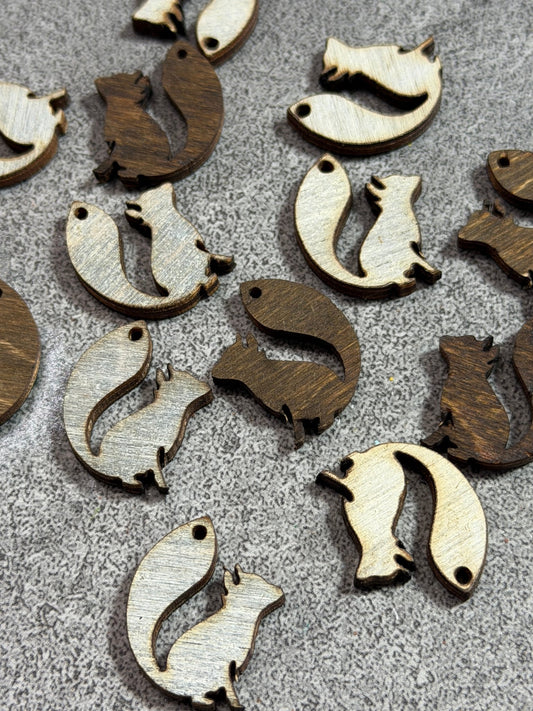 Wood Fox Pack - 50pcs - Vintaj Live Shop