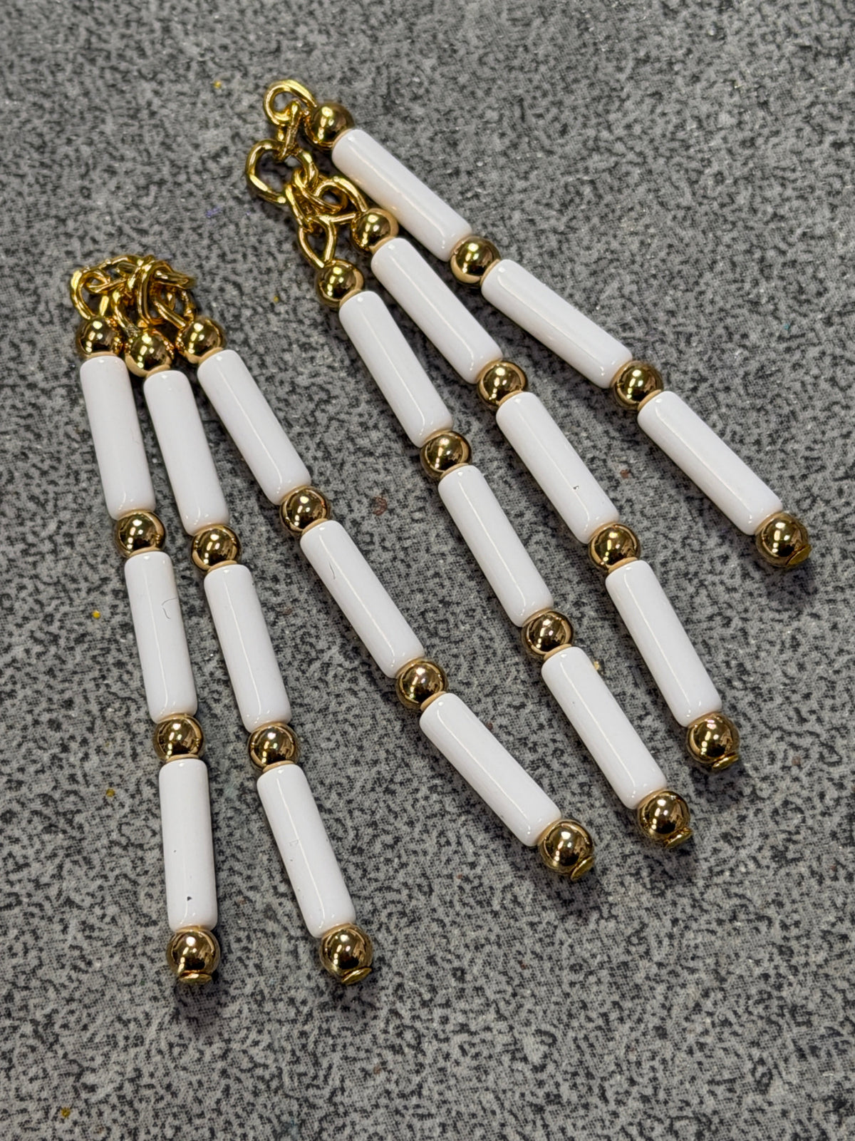 Beaded Tassel Tri-Drop Pack - 10pcs