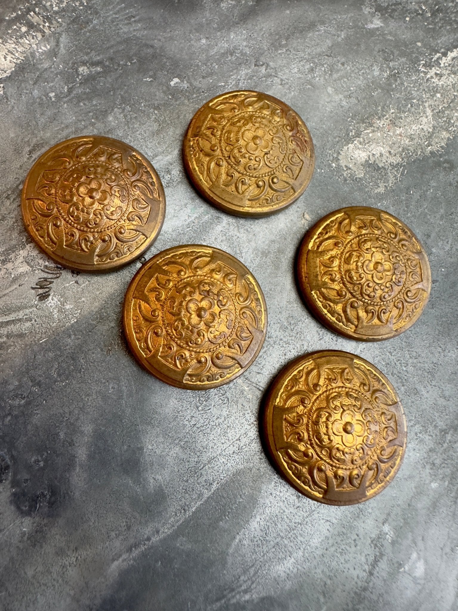 5 pcs Vintage Button - BULK UP - Vintaj Design - 1/22/25 - Vintaj Live Shop