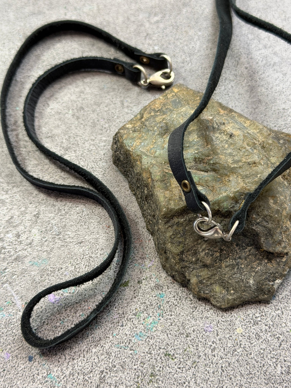 Leather 16" Choker Necklace Pack - 3pcs - Vintaj Live Shop