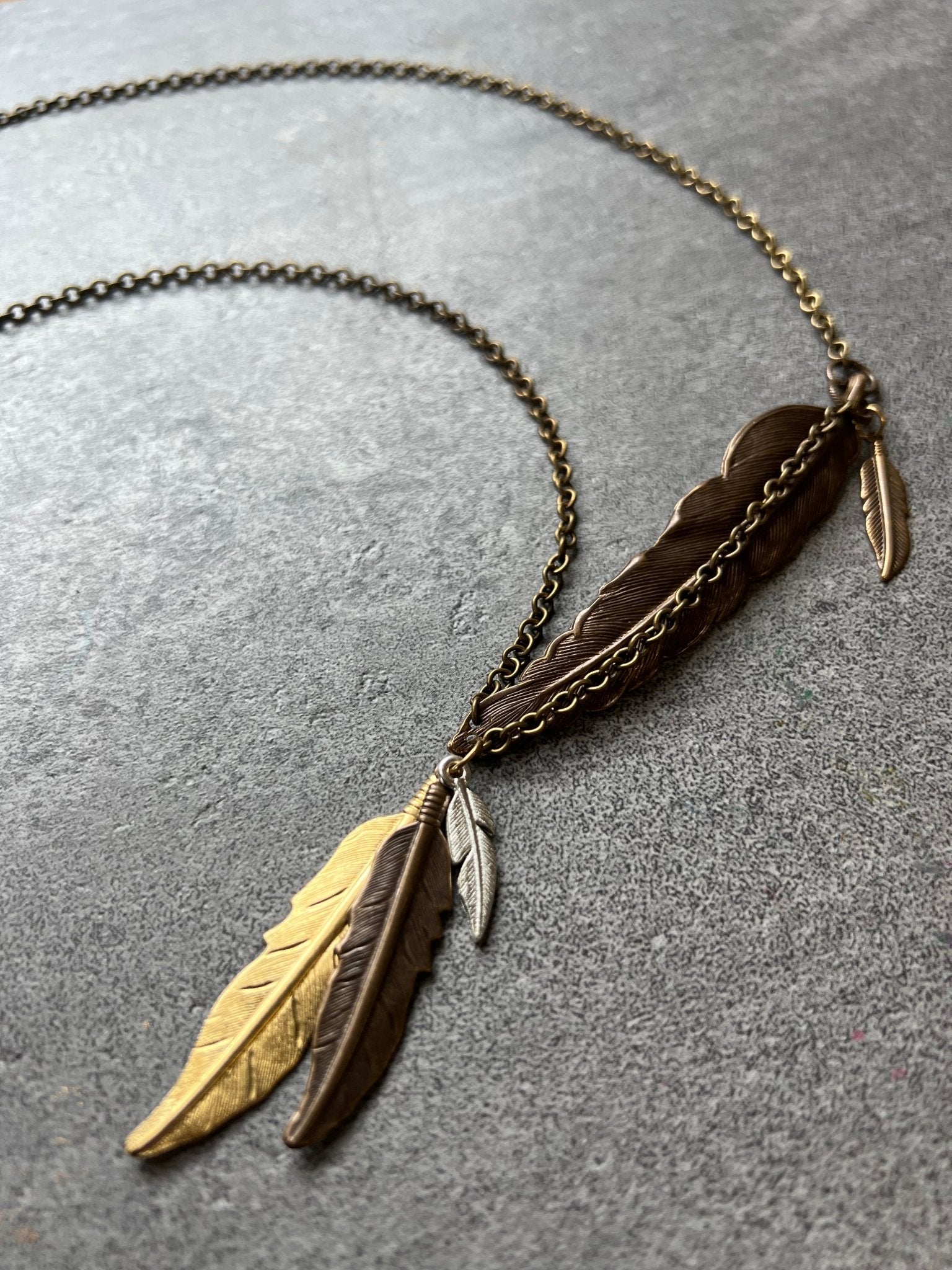 Native Spirit Feather Pack - WH - Vintaj Live Shop