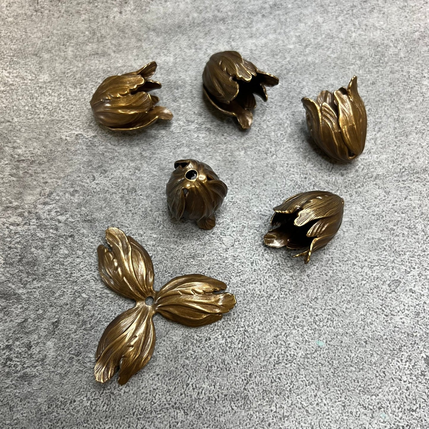 Bead Cap Pack - 10pcs - WH - Vintaj Live Shop