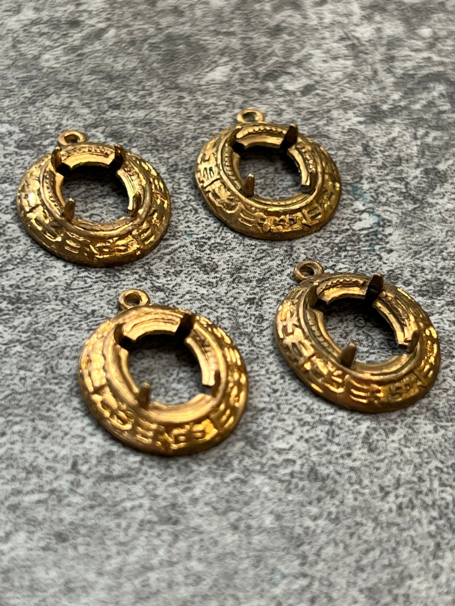 #14 Setting Pack - 4pcs - WH - Vintaj Live Shop