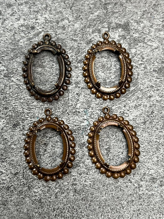 #10 Setting Pack - 4pcs - WH - Vintaj Live Shop