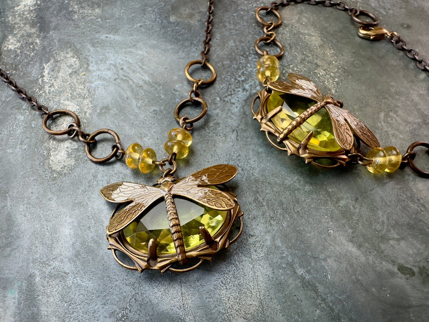 Sunbeam Dragonfly Necklace Bracelet Complete Kit - Vintaj Design - 6/19/24 - Vintaj Live Shop