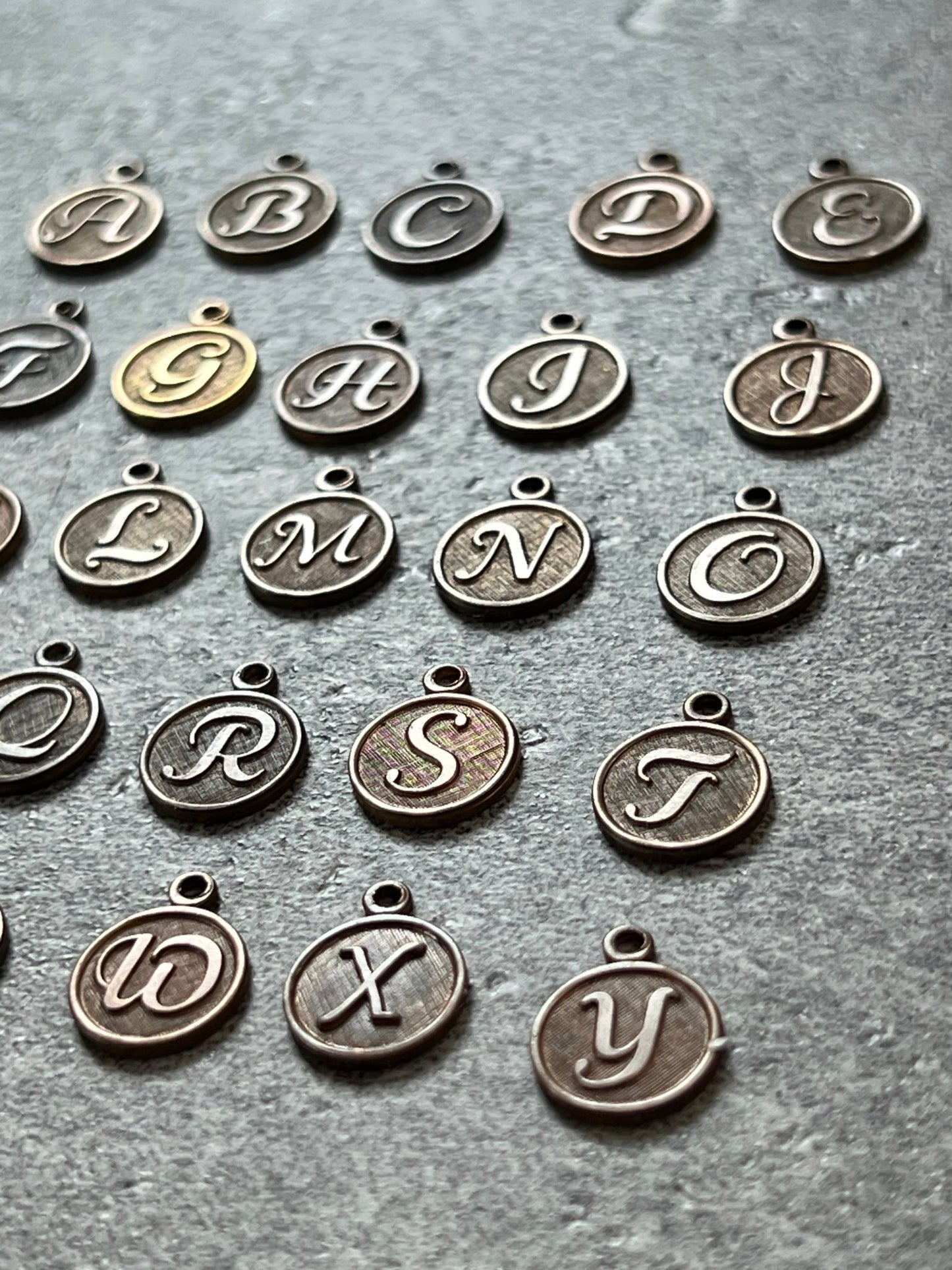 Letter Pack - 26pcs - WH - Vintaj Live Shop