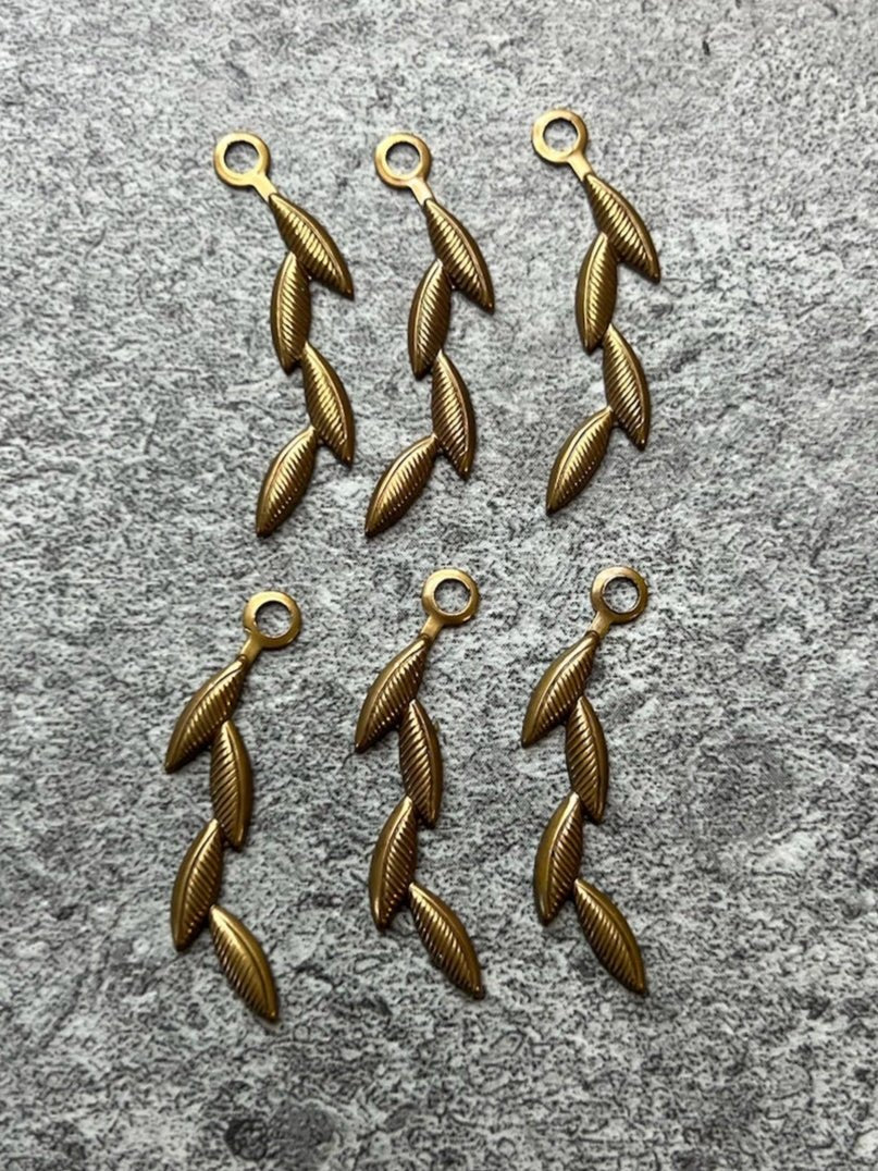 Leaf Pack - 16pcs - WH - Vintaj Live Shop
