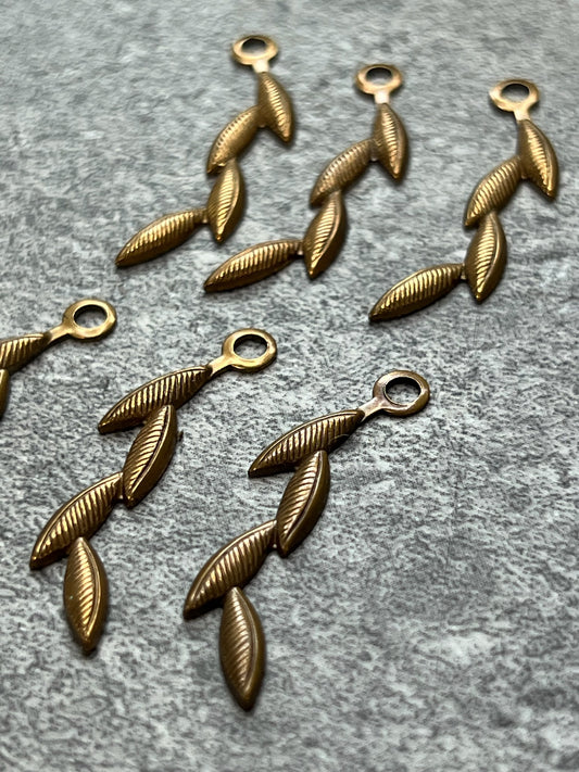 Leaf Pack - 16pcs - WH - Vintaj Live Shop