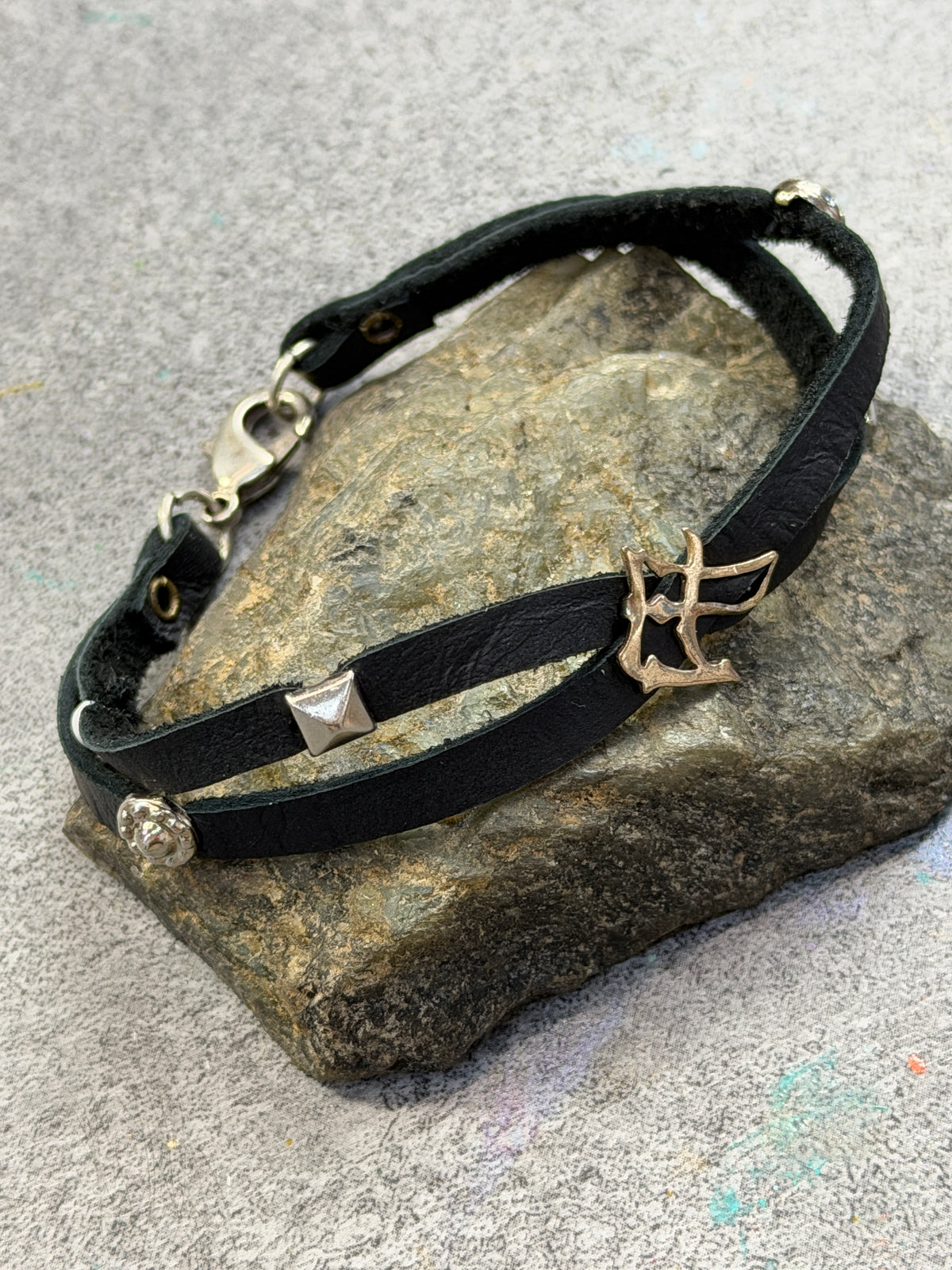 Leather 7.5" Bracelet - 4pcs