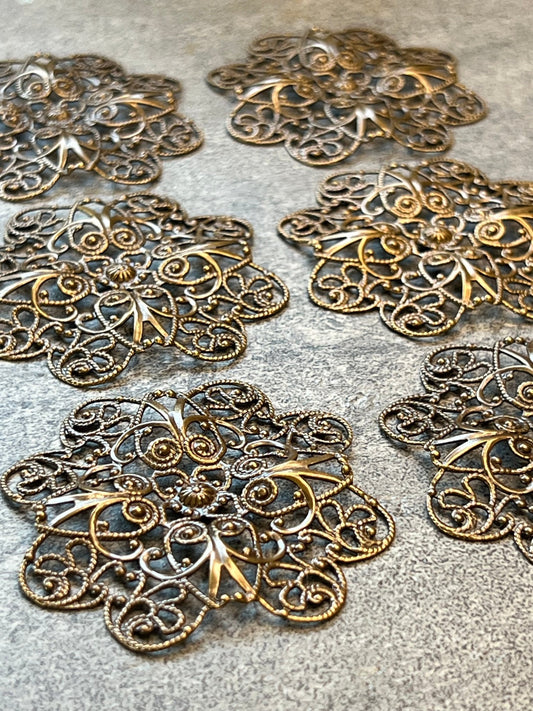 Filigree Pack - 5pcs - WH - Vintaj Live Shop