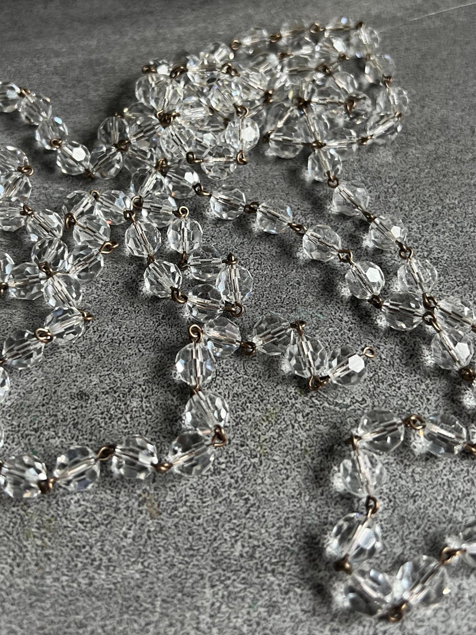 Crystal Chain Pack - 5ft - WH - Vintaj Live Shop